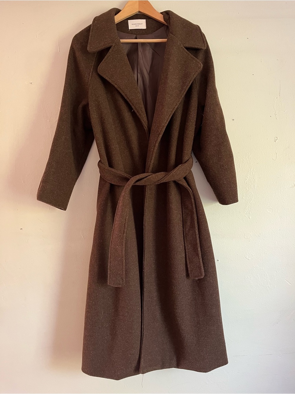 OPEN YY (open edit) brown trench coat